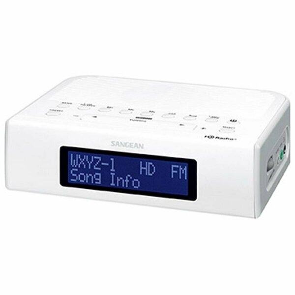 Sangean HD AM & FM-RBDS Digital Tuning Clock Radio with USB Phone Charging SA451894
